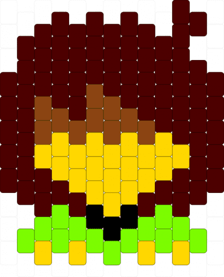 Kris (light world) - brown, character, deltarune
