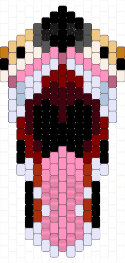 MAW - mouth,bite,animal,teeth,tongue,pink,brown