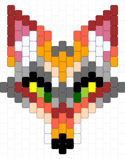 Coyote v1.5 - red,orange,gray,beige,animal,canine