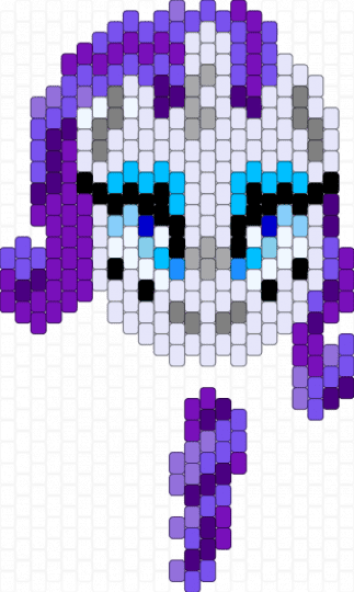 Rarity 💎 - purple,mlp,pony