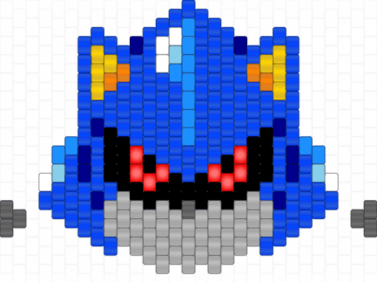 Metal Sonic - metal sonic,robot,video game,sega,character,gaming,blue,beige,sonic the hedgehog