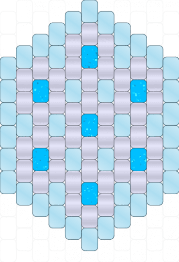 Snowflake - light blue,white,winter