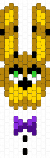 Spring Bonnie - yellow,gold,fnaf,character,bunny,rabbit