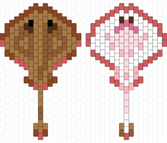 Sea Pancake 🥞 - tan,red,sting ray,ocean,sea creature,sea animal,ray