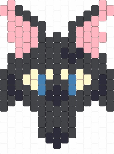 Pointy - black,pink