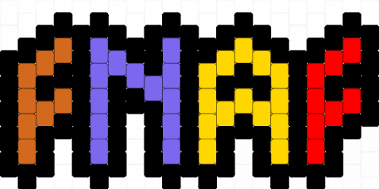 FNAF - black,blue,yellow,five nights at freddys