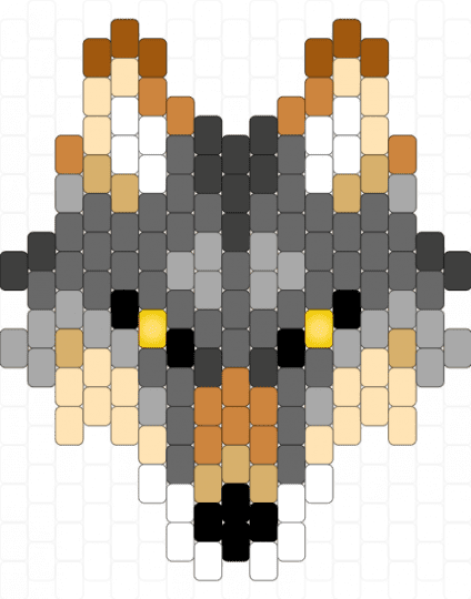 Grey Wolf - gray,beige,animal,dog,wolf