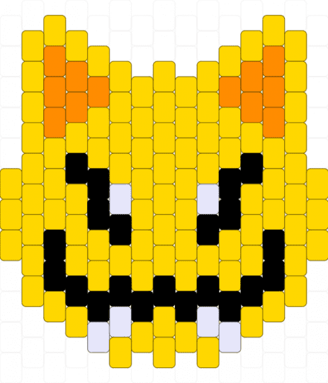 animal jam emoji (evil) - yellow,aj,furry,cat