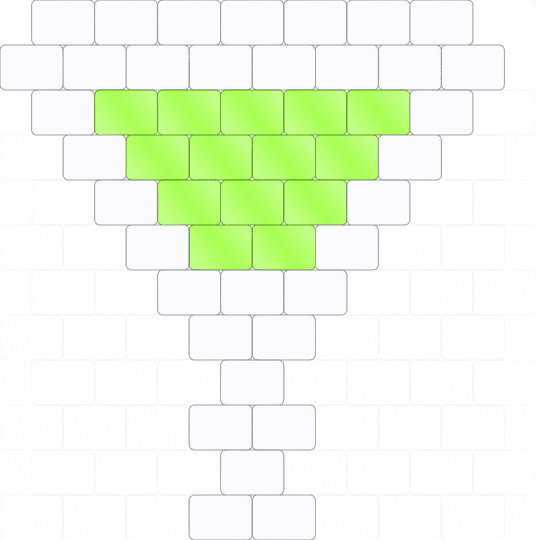 acid - white,green