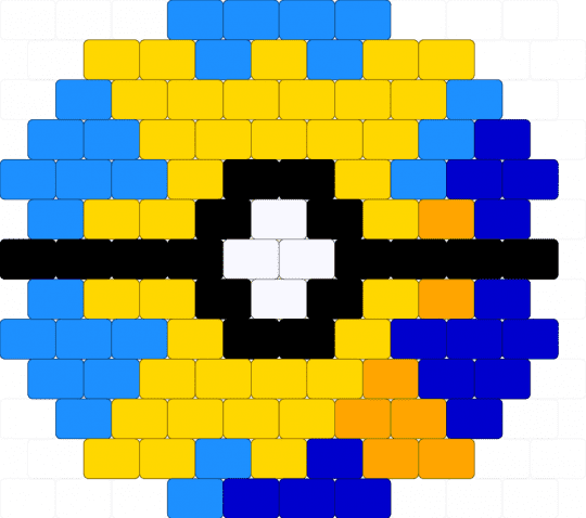Quick Ball - quick ball,pokeball,pokemon,ball,animal,goat,video game,gaming,light blue,yellow