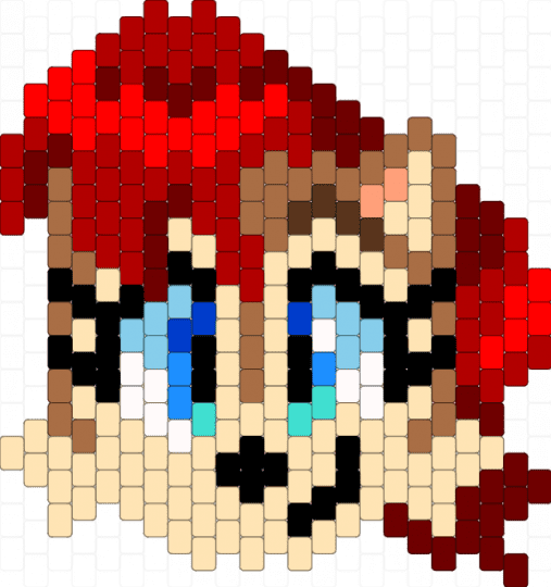 Sally Acorn - gaming,video game,red,tan,beige,brown,sonic the hedgehog