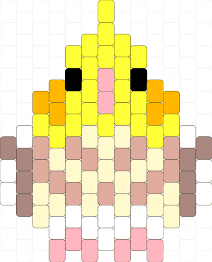 cockatiel (cinnamon pearl) BORB - yellow,bird,parrot