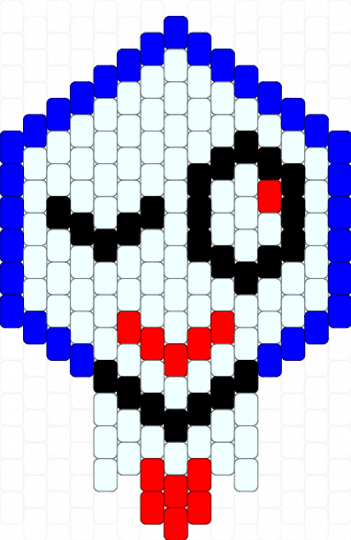 Pippin (deltarune) - white,purple,red