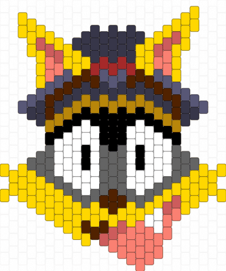 Zorori - gray,yellow,anime,fox