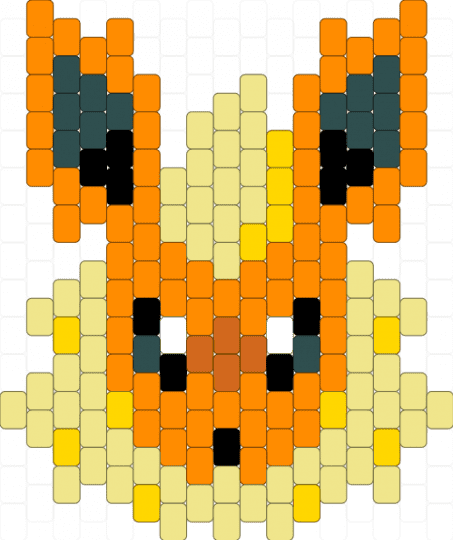 Flareon - orange,yellow,pokemon