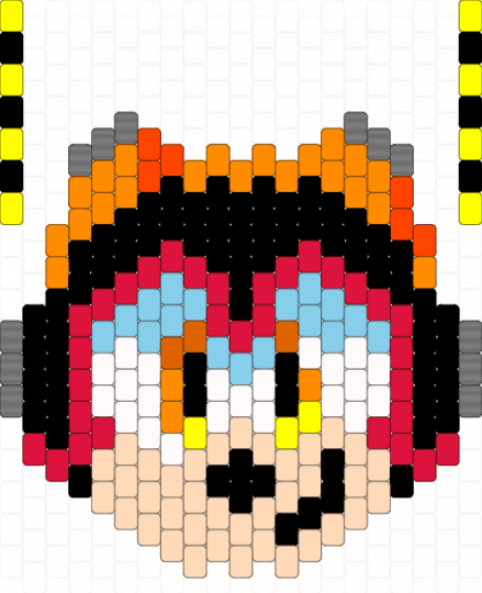 Charmy the Bee - orange,red,beige,sonic the hedgehog