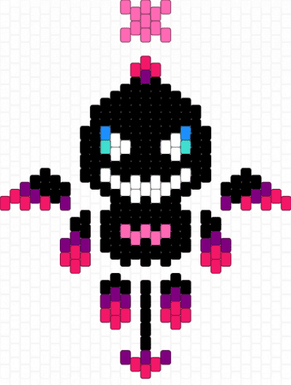 Dark Chao - black,pink,red,sonic the hedgehog