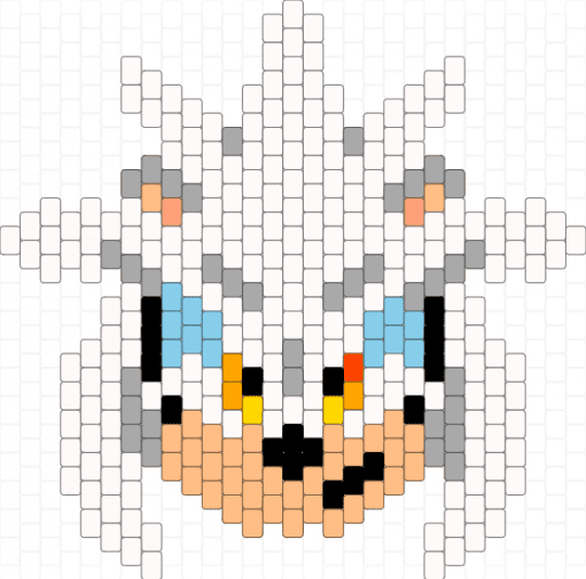SIlver the Hedgehog - silver,hedgehog,sega,video game,cartoon,gaming,animal,white,beige,orange,sonic the hedgehog