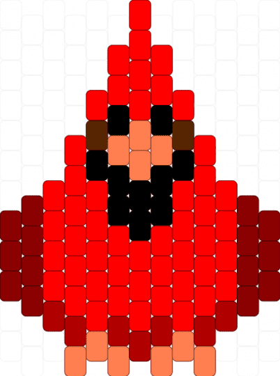 Cardinal BORB - red,bird
