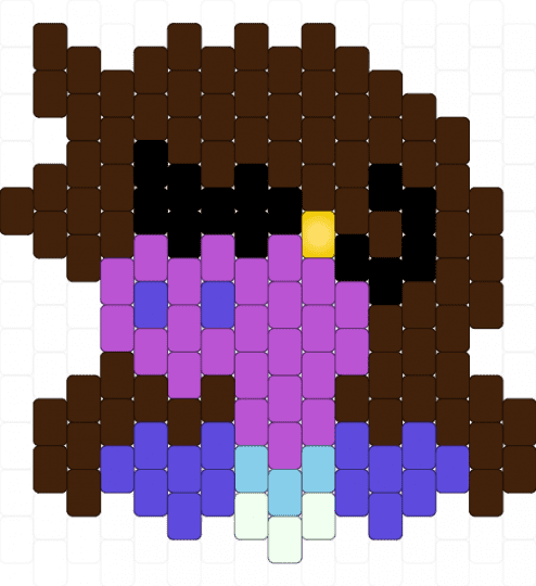 Suzie (light world) - brown,pink