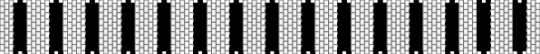 Striped Kandi belt - white,black,oh no,belt