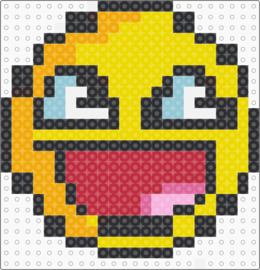 Shaded epic face - epic,smiley,orange,yellow,red