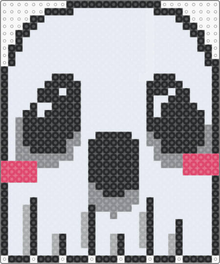 LAzy ghost i bored - white,red,gray