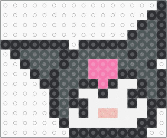kuromi head - pink,kuromi,sanrio,hellokittyandfriends,fyp,mymelody,bunny,chibi,kuromichibi