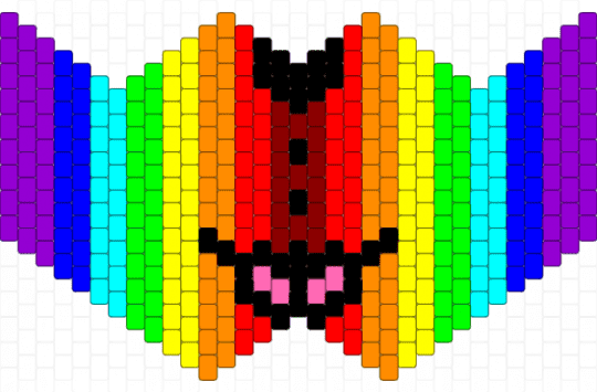 rainbow gir - orange,green,colorful,gir,invaderzim,scenekid,kandikid,hehe,rainbow,dog,mask