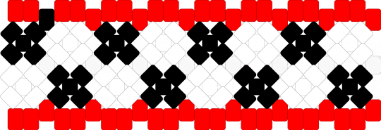 checkerboard (oh and FNAF ig) - black, checkerboard, fnaf, red, simple, white