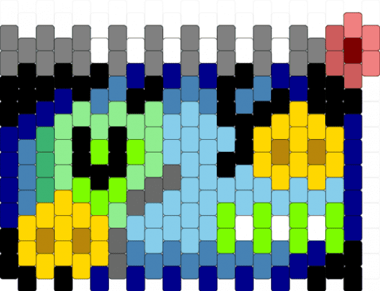 Vee Pop-Up Ad - gray,blue,yellow,green,colorful,vee,dandysworld,glitch,popup,ad,veev1,v1
