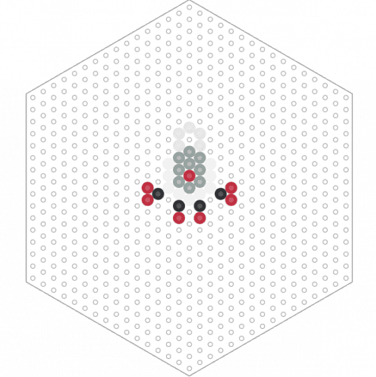 Kaboodle!! (Use circle template) - gameoverse, glitch, gray, kaboodle, red, robot, video game