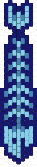 Blue skeleton fish tie [remix] - purple,blue,skeleton,fish,tie,skeleton fish tie,fish tie,skeleton fish,multicolored