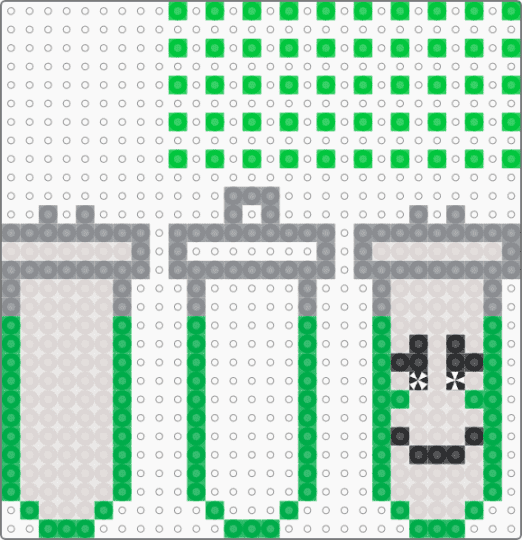Test Tube Shaker!!!!! - beige,green,keychain,inanimate insanity,test tube,testtube,shaker,small