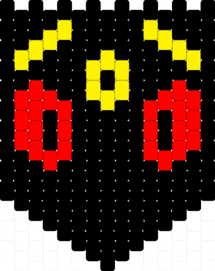 Umbreon banner - black,yellow,red