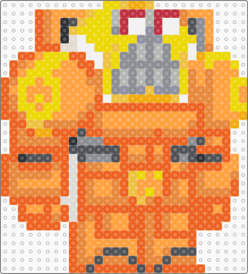 Space King Bryce - orange,space king,bryce,flashgitz,yellow,funny,space