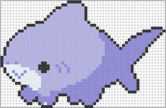 Light Purple Shark - pink,blue,purple,shark,sea,water,ocean,animal,fish,cute