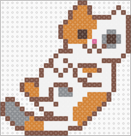 Cute Calico Cat - tan,orange,cat,kitty,cute,calico,white,brown,gray