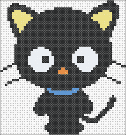 Choco cat - black,white,yellow,choco cat,cat,cute,sanrio,kitty,kitten