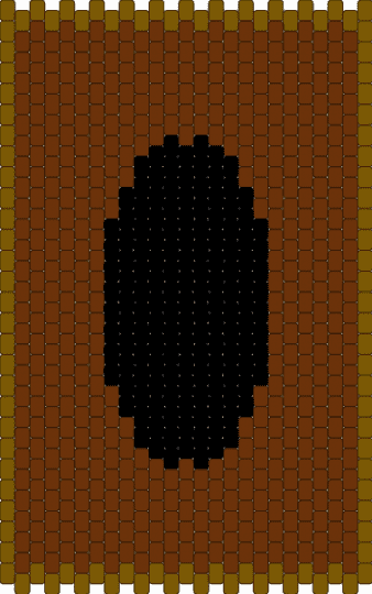 Yugioh Card Back - brown
