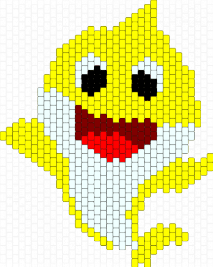 Baby Shark - yellow,shark,baby shark