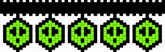 Alien Choker - black,green,alien,choker