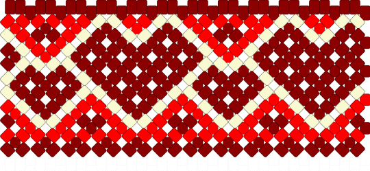 Red hearts x-base - red
