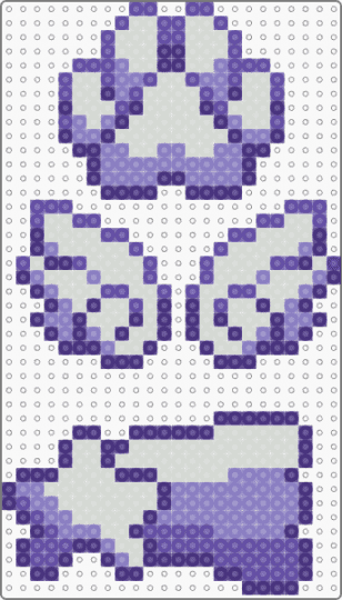 Purple wings and paw - purple,pink,white,paw,wings