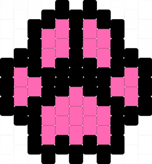Paw #2 - black,pink,paw,charm,animal