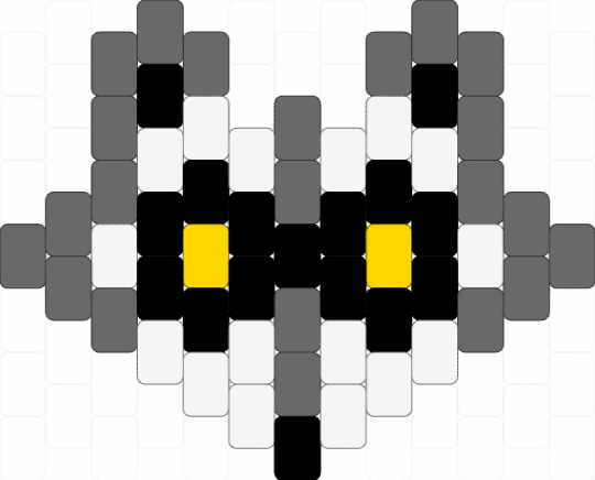 Raccoon #1 - raccoon,trash panda,mammal,animal,gray,charm,grey,black,yellow
