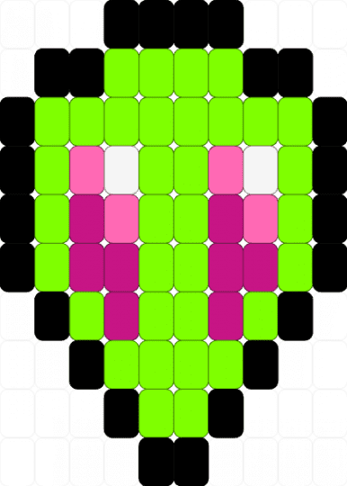 Mini Alien - green,pink,alien