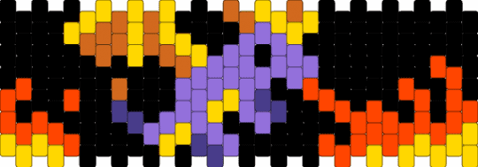 Spyro Cuff (Spyro the Dragon) - black,yellow,purple,red,spyro,dragon,fire,spyro the dragon,orange