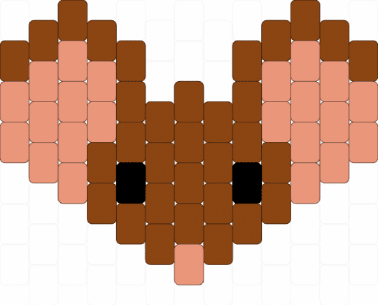 Mouse #2 - orange,red,mouse,brown