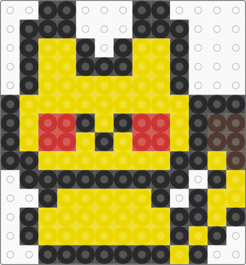 Gooberchu - yellow,pokemon,pikachu,red,black,brown
